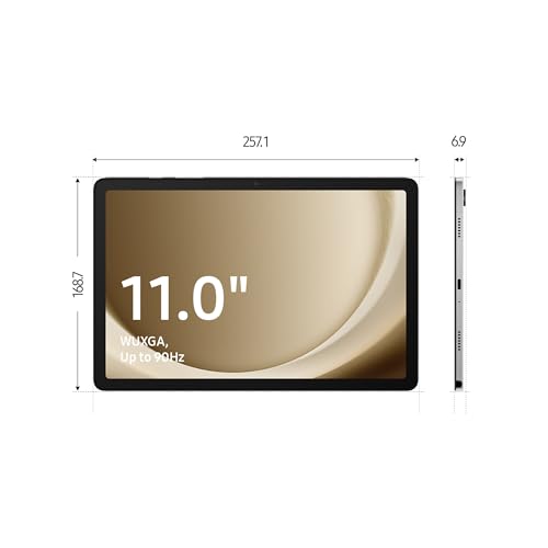 Samsung Galaxy Tab A9+ Tablet Android, 64 GB Almacenamiento, WiFi, Pantalla 11”, Sonido 3D, Gris (Versión Española)