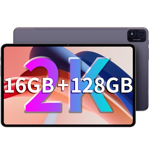 TECLAST T40S Tablet 10.4 Pulgadas, 16GB RAM+128GB ROM(1TB TF) Tablet 2K 2000x1200, 2.0GHz Octa Core/Android 12/5G WiFi/13MP Cámara/Bluetooth 5.0/GPS/Type C/OTG/Face ID/Metal
