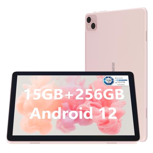 DOOGEE T10 Pro Tablet 10.1 Pulgadas, 15GB RAM+256GB ROM Ampliable a 1TB, Tableta Android 12, 8580mAh, Tablet con Tarjeta SIM,1200x1920, Soporta OTG, Widevine L1, certificación TUV BLU-Ray