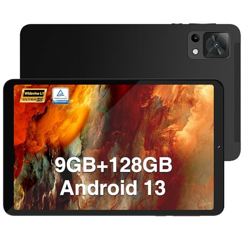DOOGEE T20 Mini Tablet 8 Pulgadas, Android 13 Tablet, Octa Core, 9GB+128GB/1TB, 2.3K Pantalla FHD 1920 * 1200 IPS, Dual 4G LTE + 5G WiFi, Batería 5060mAh, Cámara13MP+5MP, Face ID/Widevine/GPS/BT 5.0