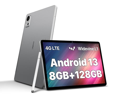 UMIDIGI Tablet 10.1 Pulgadas G5 Tab Tablet con Lápiz, Octa Core Android Tablet 13 con Batería 6000mAh, 8GB+128GB(TF 1TB), 13MP+8MP, 4G-LTE/Dual SIM/GPS/WiFi/Pen/Tablet Case, Azul