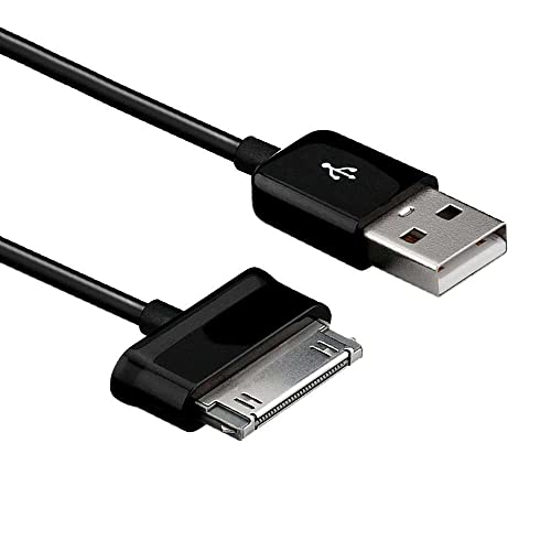 OcioDual Cable de Carga y Transferencia de Datos USB Negro para Samsung Galaxy Tab 2 10.1 P5100 Cargador