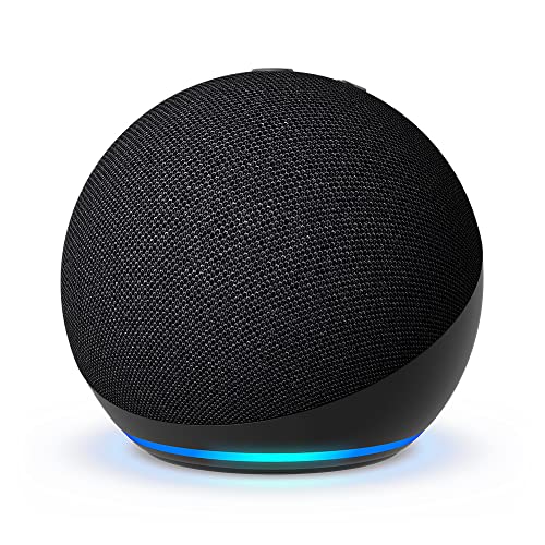 Echo Dot (5.ª generación, modelo de 2022) | Altavoz inteligente wifi y Bluetooth con Alexa, con sonido más potente y de mayor amplitud | Antracita